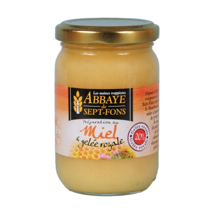 프랑스 셉퐁수도원 - 로얄제리 20% 함유 꿀 - 250g
